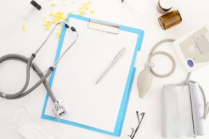 Flatlay of Medical Tools